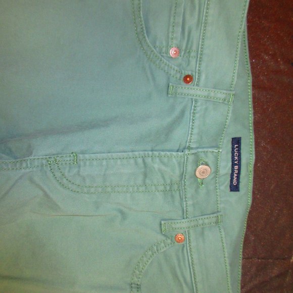 Lucky Brand Slate Green Pants 30x32 Mens - Picture 4 of 11